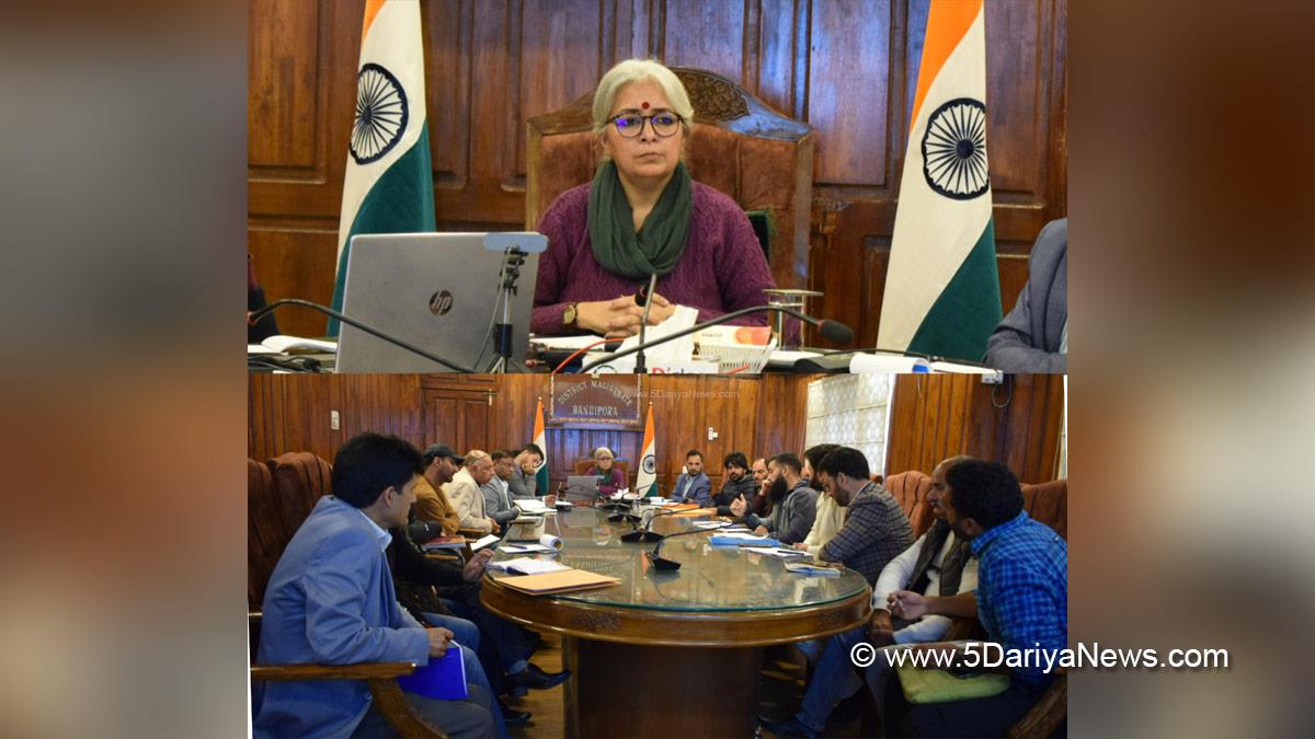 Indu Kanwal Chib, Bandipora, Deputy Commissioner Bandipora, Kashmir, Jammu And Kashmir, Jammu, District Administration Bandipora, Solid Waste Management, Swachh Bharat Mission, SBM