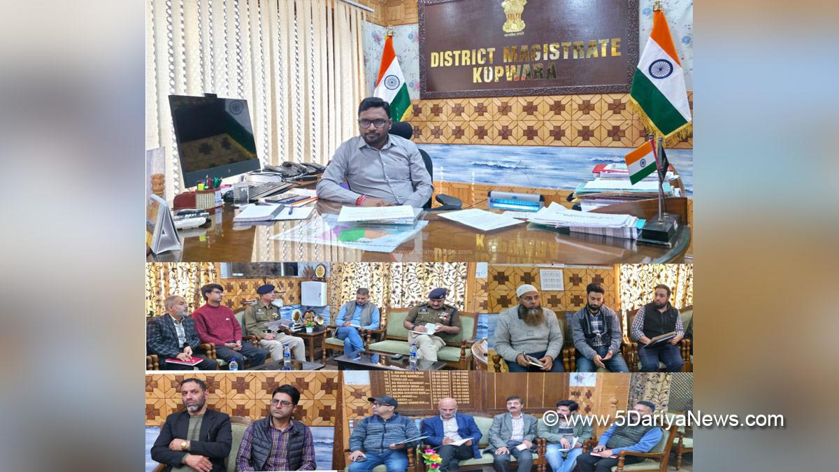 Shrikant Balasaheb Suse, Kupwara, Deputy Commissioner Kupwara, Kashmir, Jammu And Kashmir, Jammu, District Administration Kupwara, District Level Coordination Committee, DLCC, National Tobacco Control Programme, NTCP