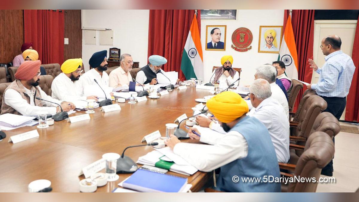 Bhagwant Mann, Bhagwant Singh Mann, AAP, Aam Aadmi Party, Aam Aadmi Party Punjab, AAP Punjab, Government of Punjab, Punjab Government, Punjab, Chief Minister Of Punjab, Cabinet Decision Punjab