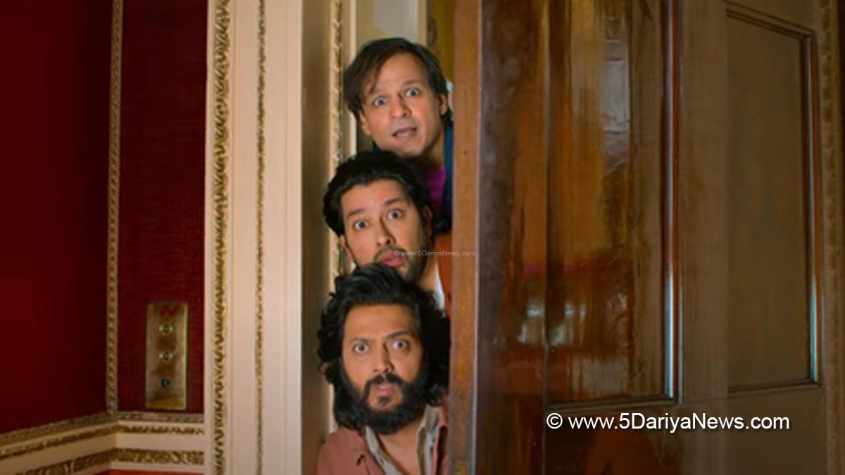 Riteish Deshmukh, Bollywood, Entertainment, Mumbai, Actor, Cinema, Hindi Films, Movie, Mumbai News, Masti 4, Vivek Oberoi, Aftab Shivdasani