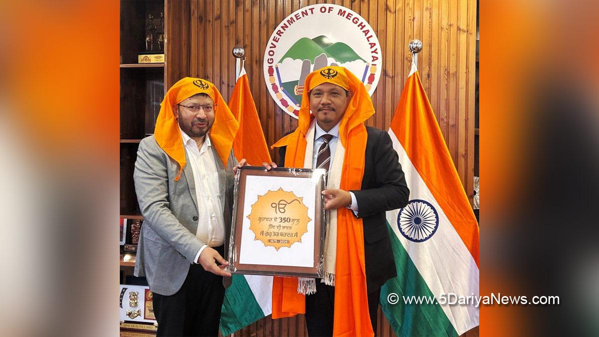 Dr Ravjot Singh, AAP, Aam Aadmi Party, Aam Aadmi Party Punjab, AAP Punjab, Government of Punjab, Punjab Government, Conrad Kongkal Sangma, Conrad Sangma, Chief Minister of Meghalaya, Meghalaya, National Peoples Party