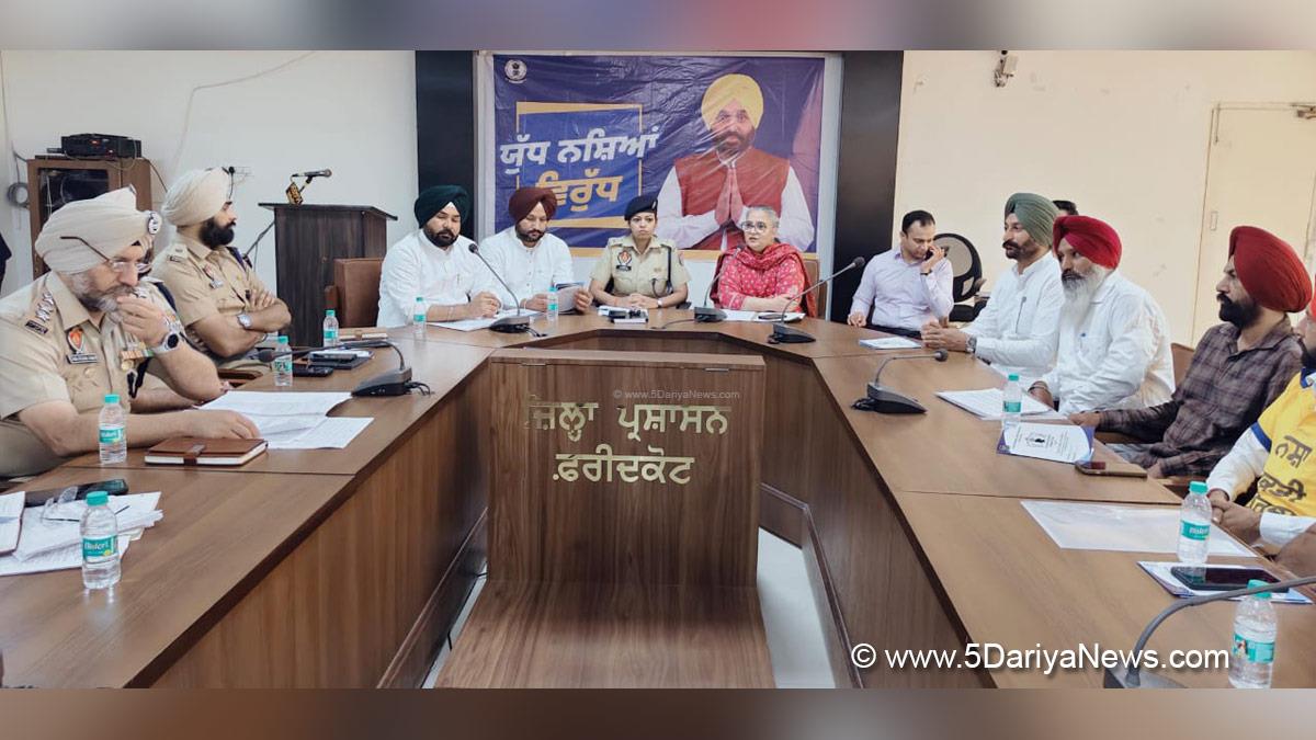 PoonamDeep Kaur, DC Faridkot, Deputy Commissioner Faridkot, Faridkot, Dr Pragya Jain