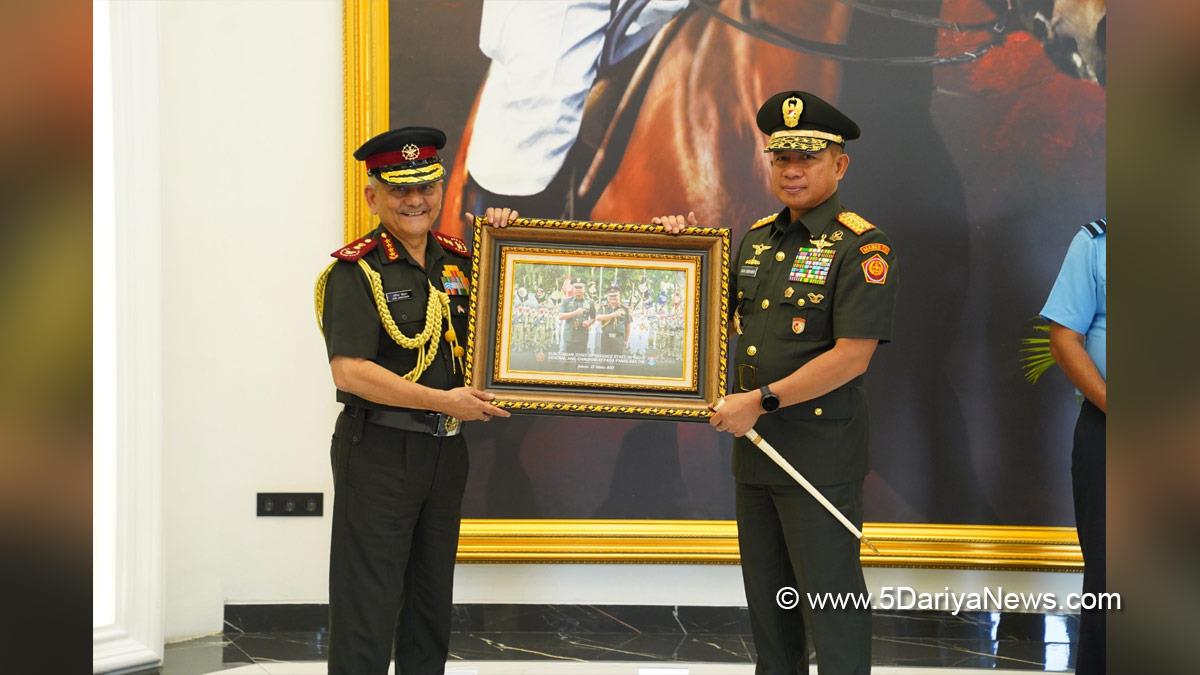 Military, Indian Army, Chief of Defence Staff, CDS, General Anil Chauhan, General Agus Subiyanto