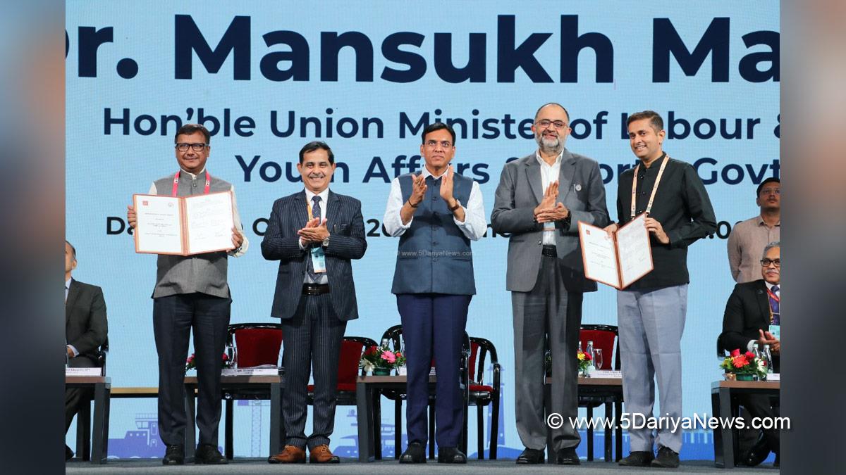 Mansukh Mandaviya, Dr Mansukh Mandaviya, BJP, Bharatiya Janata Party, India Maritime Week 2025