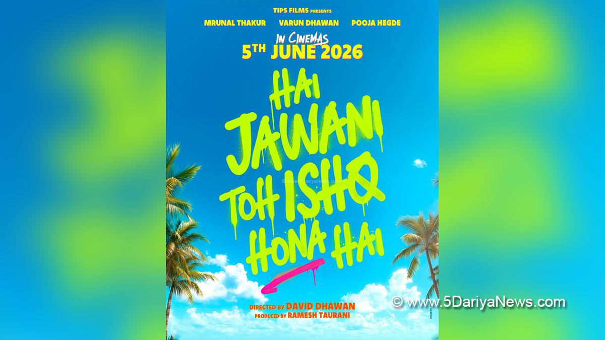 Varun Dhawan, Bollywood, Entertainment, Mumbai, Actor, Cinema, Hindi Films, Movie, Mumbai News, Hai Jawani Toh Ishq Hona Hai, Pooja Hegde, Mrunal Thakur