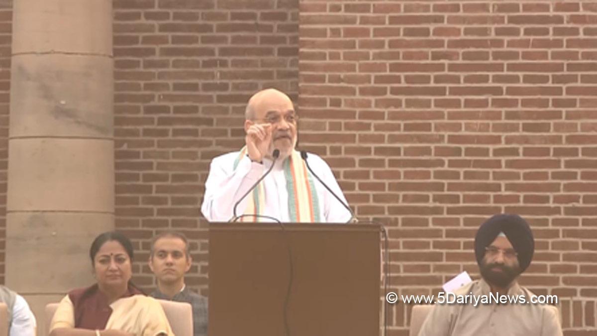 Amit Shah, Union Home Minister, BJP, Bharatiya Janata Party, Minister of Cooperation, Rekha Gupta, Manjinder Singh Sirsa