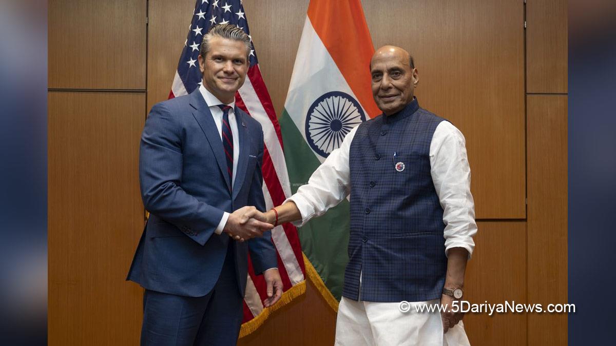 Rajnath Singh, Union Defence Minister, Defence Minister of India, BJP, Bharatiya Janata Party, Pete Hegseth