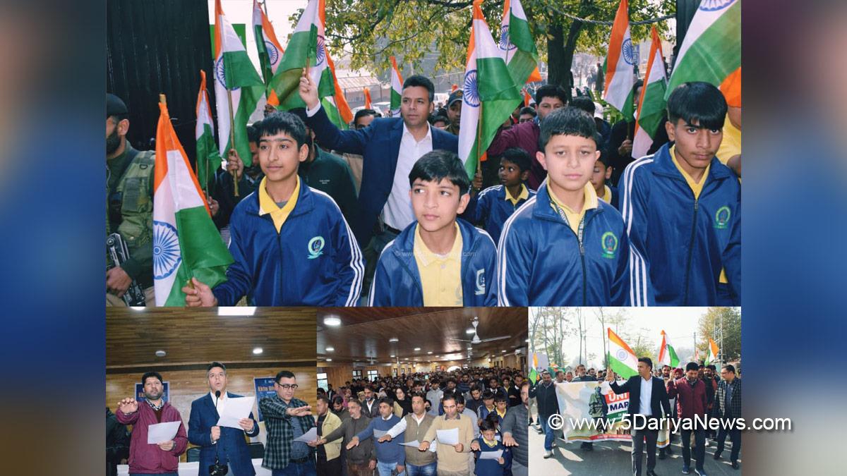 Dr Bilal Mohi Ud Din Bhat, Budgam, Deputy Commissioner Budgam, DC Budgam, Kashmir, Jammu And Kashmir, Jammu, District Administration Budgam, Rashtriya Ekta Diwas, Sardar Vallabhbhai Patel, National Unity Day