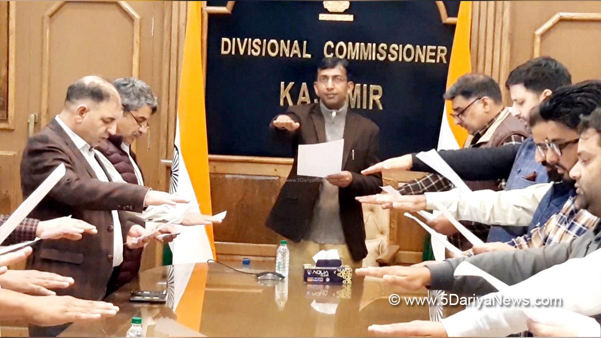 Anshul Garg, Divisional Commissioner Kashmir, Srinagar, Jammu, Kashmir, Jammu And Kashmir, District Administration Srinagar, Rashtriya Ekta Diwas, Sardar Vallabhbhai Patel, National Unity Day