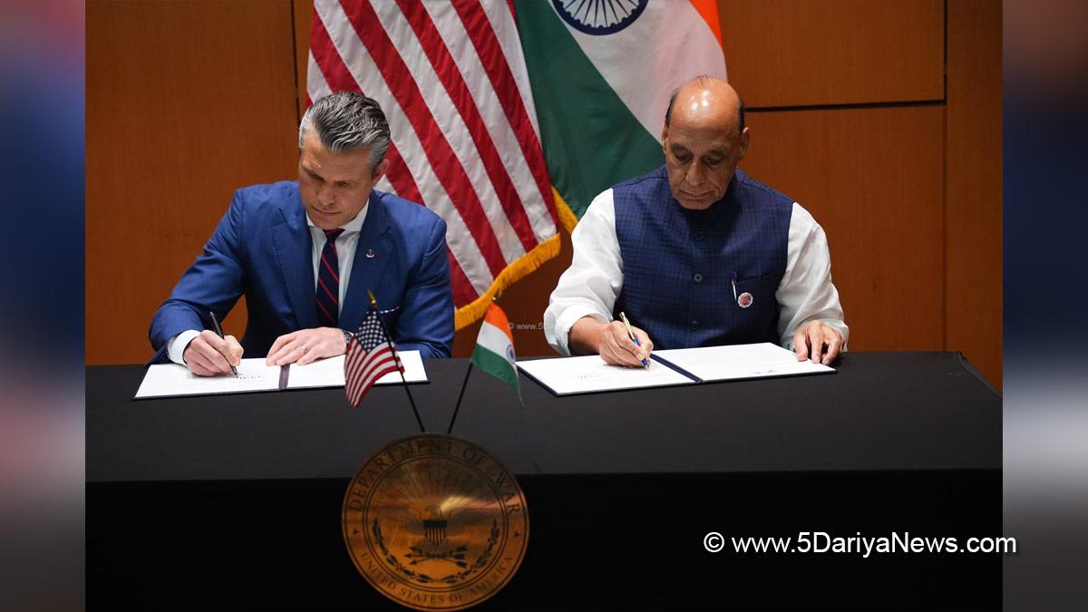 Rajnath Singh, Union Defence Minister, Defence Minister of India, BJP, Bharatiya Janata Party, Pete Hegseth