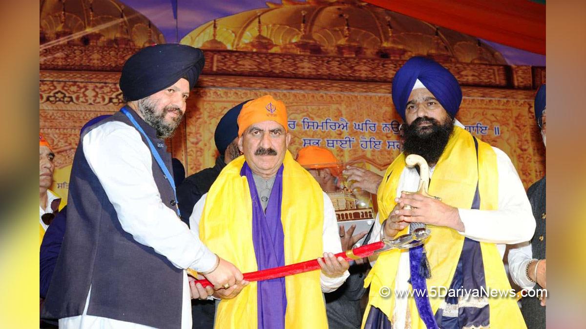 Sukhvinder Singh Sukhu, Thakur Sukhvinder Singh Sukhu, Himachal Pradesh, Himachal, Congress, Indian National Congress, Himachal Congress, Shimla, Chief Minister of Himachal Pradesh, Kuldeep Singh Gadgaj