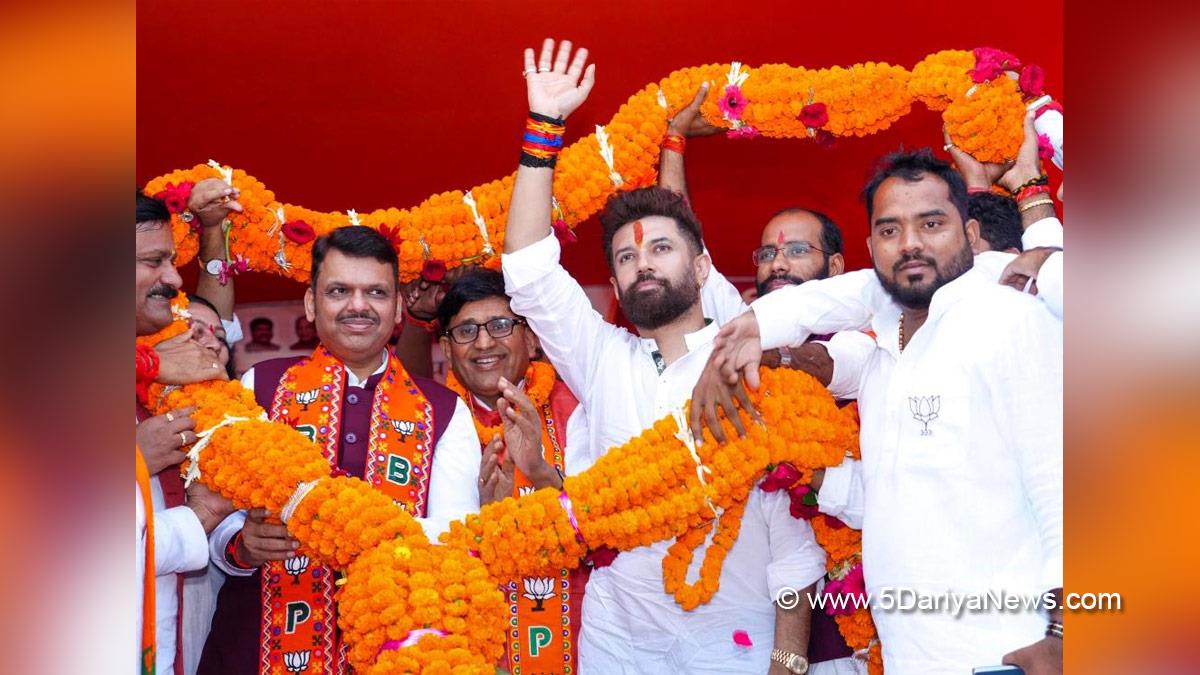Devendra Fadnavis, BJP, Bharatiya Janata Party, Maharashtra, Chief Minister of Maharashtra, Chirag Paswan, Lok Janshakti Party