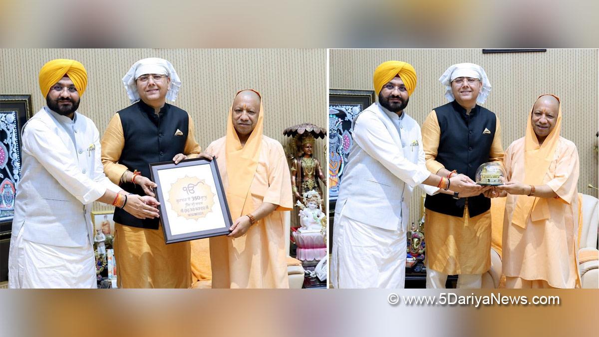 Aman Arora, AAP, Aam Aadmi Party, AAP Punjab, Aam Aadmi Party Punjab,Government of Punjab, Punjab Government, Tarunpreet Singh Sond, Yogi Adityanath, Lucknow, Uttar Pradesh, BJP, Bharatiya Janata Party, Chief Minister of Uttar Pradesh   