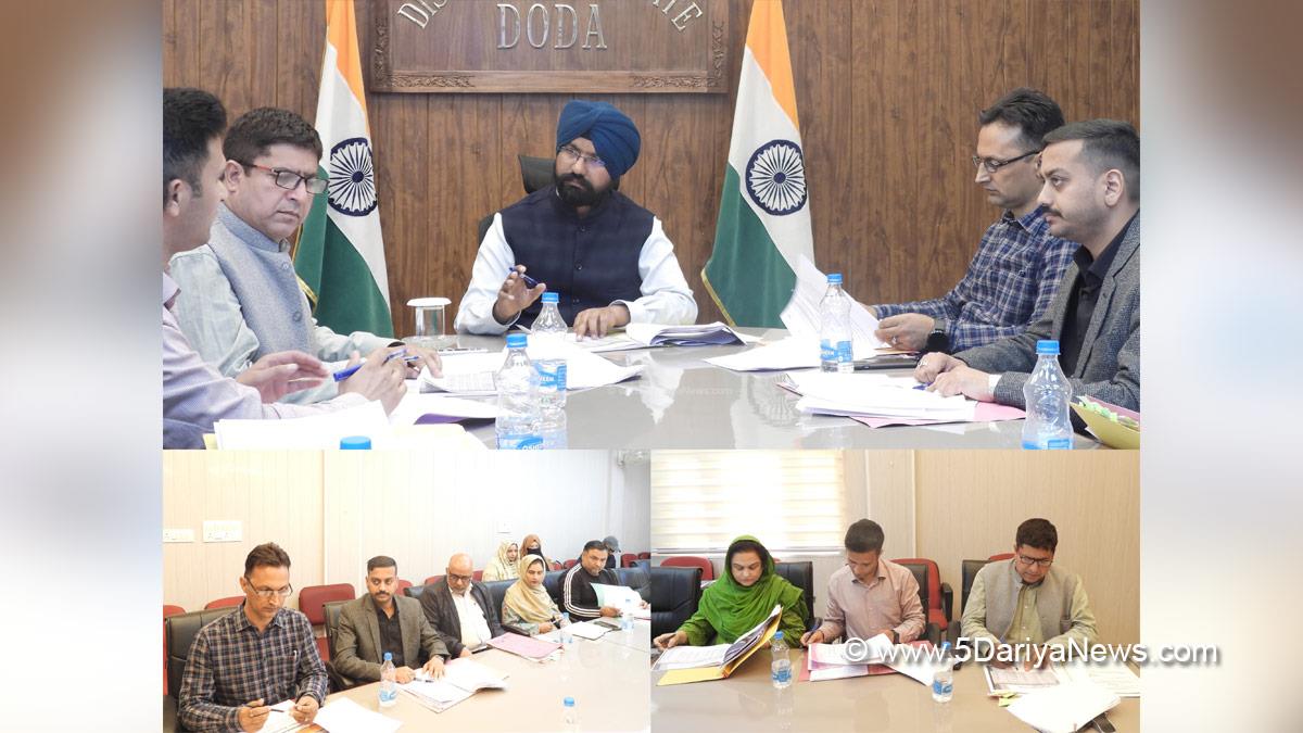Harvinder Singh, Doda, Deputy Commissioner Doda, Kashmir, Jammu And Kashmir, Jammu, District Administration Doda, Integrated Child Development Services, ICDS