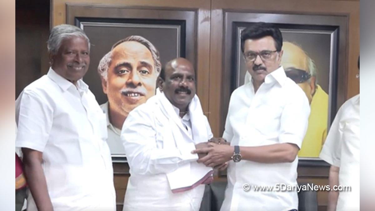 MK Stalin, Muthuvel Karunanidhi Stalin, Tamil Nadu Chief Minister, Chief Minister of Tamil Nadu, Chennai, Tamil Nadu, Manoj Pandian