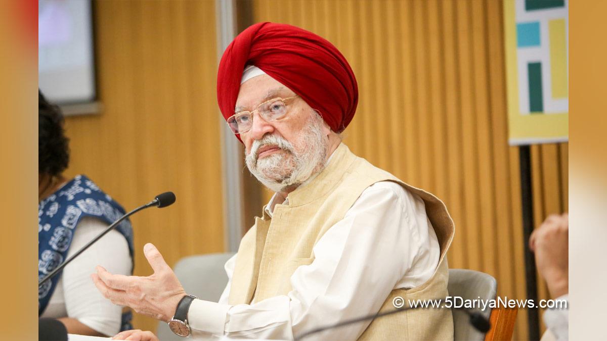Hardeep Singh Puri, BJP, Bharatiya Janata Party, Minister of Petroleum and Natural Gas, Ministry of Petroleum and Natural Gas