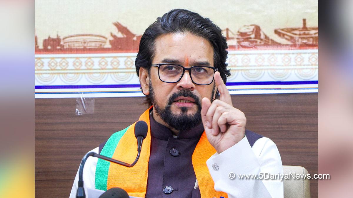 Anurag Thakur, Anurag Singh Thakur, BJP, Bharatiya Janata Party