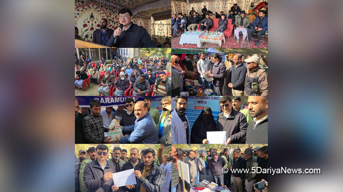 Minga Sherpa, Baramulla, DC Baramulla, Deputy Commissioner Baramulla, Kashmir, Jammu And Kashmir, Jammu, District Administration Baramulla, Block Diwas, Jan Abhiyan Camp, Jan Abhiyan, Jan Sunvayi, Jan Abhiyan, Jan Adhikar, Awami Muhim, Jan Abhiyan Program, Mega Block Diwas, Weekly Block Diwas