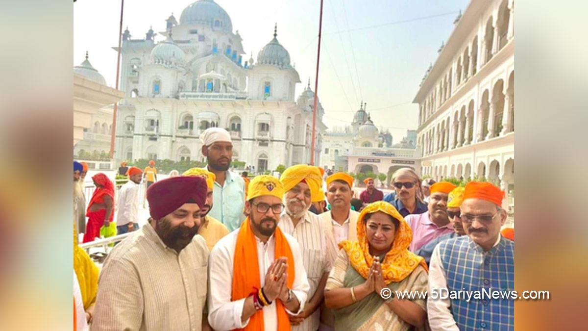 Rekha Gupta, Bharatiya Janata Party, BJP, BJP Delhi, Chief Minister of Delhi, Delhi CM, Anurag Thakur, Anurag Singh Thakur, Patna Sahib Gurudwara