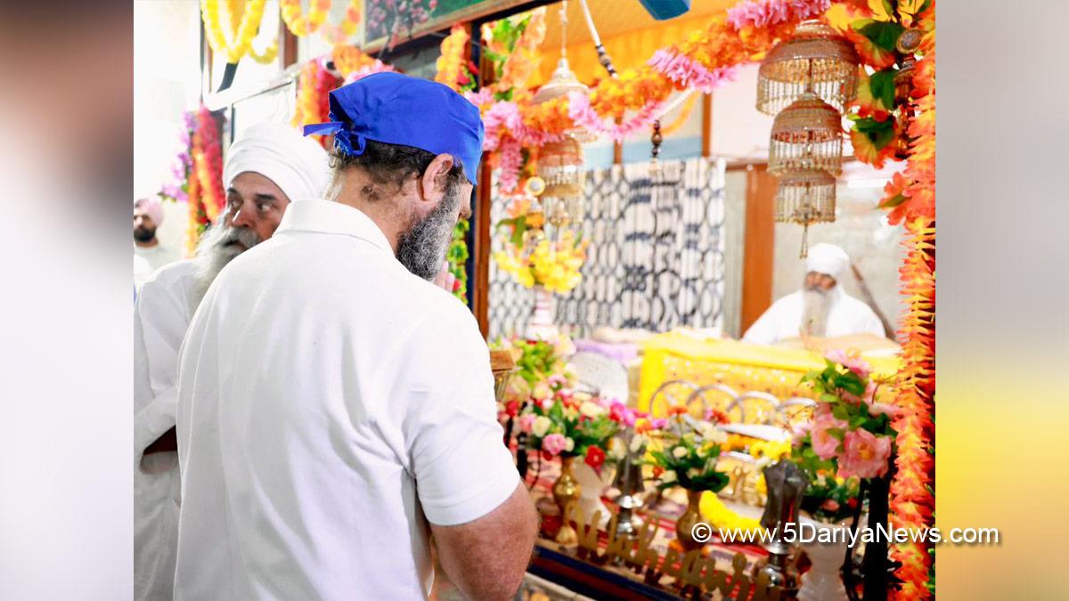 Rahul Gandhi, Indian National Congress, Congress, All India Congress Committee, Congress Working Committee, CWC, Guru Nanak Jayanti, Guru Nanak Dev Ji, Sarbat da Bhala