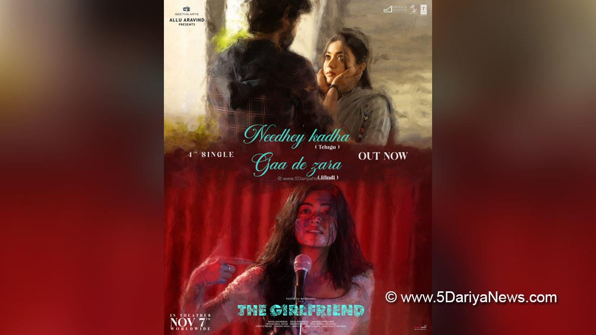 Rashmika Mandanna, Tollywood, Entertainment, Actress, Cinema, Movie, The Girlfriend, Needhey Kadha, Rahul Ravindran, Dheekshith Shetty