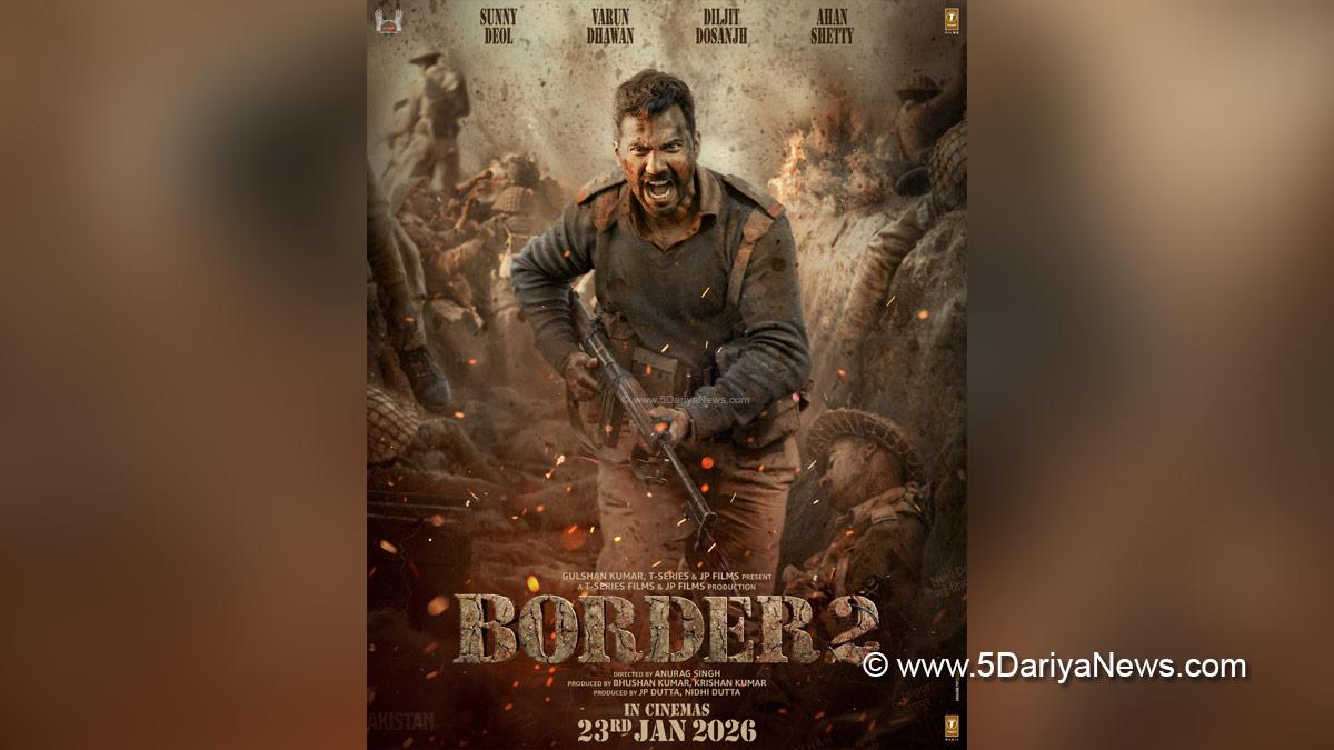 Varun Dhawan, Bollywood, Entertainment, Mumbai, Actor, Cinema, Hindi Films, Movie, Mumbai News, Border 2, Border 2 First Look