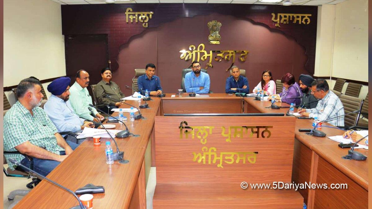 Dalwinderjit Singh, DC Amritsar, Amritsar, Deputy Commissioner Amritsar