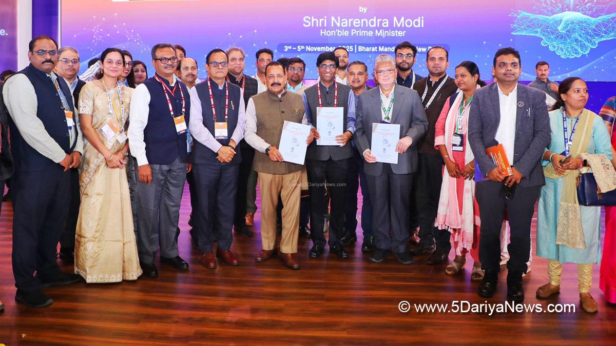 Dr Jitendra Singh, Bharatiya Janata Party, BJP, Union Minister of Earth Sciences, ESTIC 2025, ESTIC 2025 Valedictory Session