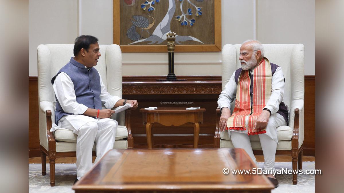 Narendra Modi, Modi, BJP, Bharatiya Janata Party, Prime Minister of India, Prime Minister, Narendra Damodardas Modi, Himanta Biswa Sarma, Chief Minister of Assam