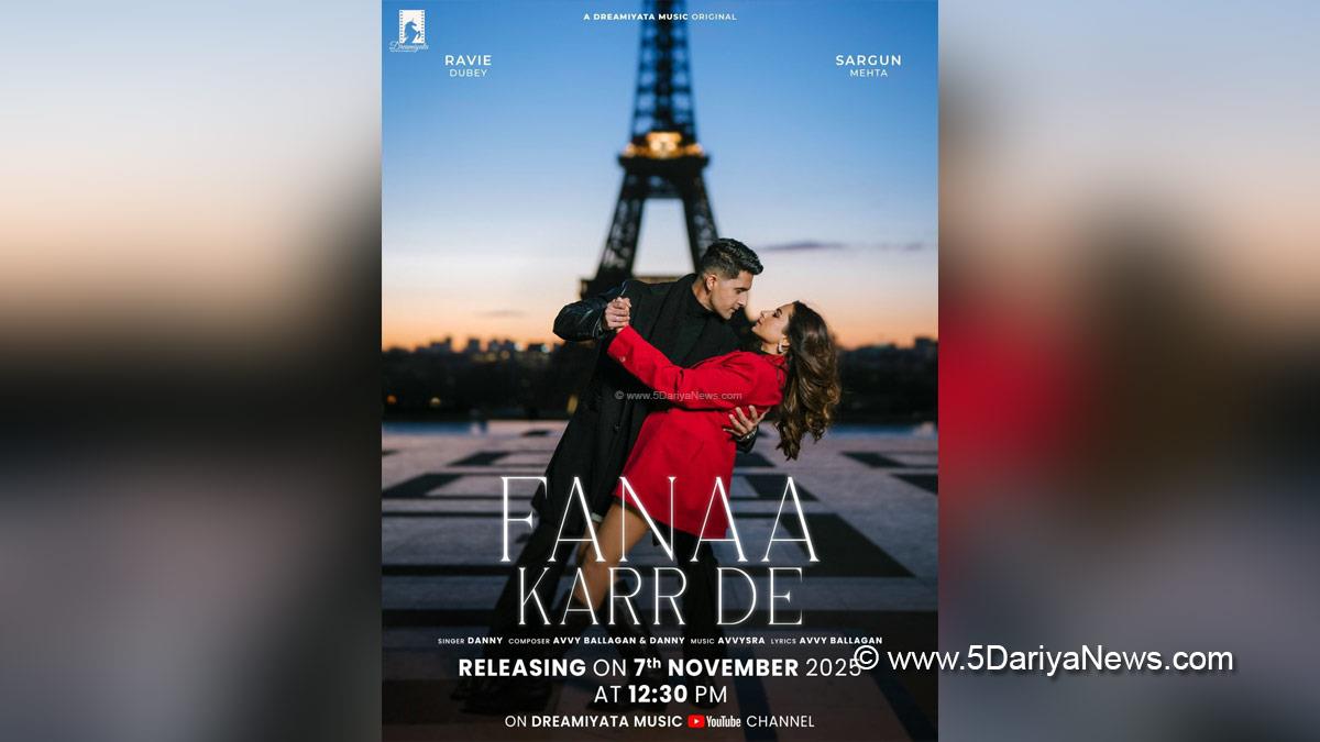 Music, Entertainment, Mumbai, Singer, Song, Mumbai News, Ravi Dubey, Sargun Mehta, Fanaa Karr De, Avvy Ballagan, Avvysra