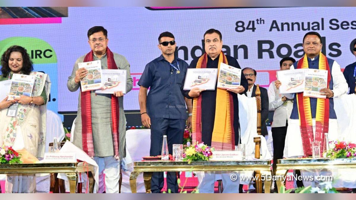 Nitin Gadkari, Nitin Jairam Gadkari, BJP, Bharatiya Janata Party, Union Minister of Road Transport and Highways, Mohan Charan Majhi