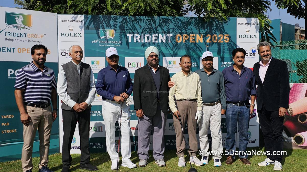 Sports News, Trident Group, Professional Golf Tour of India, PGTI, Rajinder Gupta