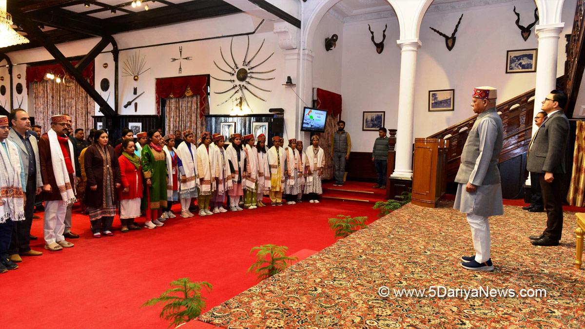 Shiv Pratap Shukla, Himachal Pradesh, Himachal, Bharatiya Janata Party, BJP, BJP Himachal, Shimla, Raj Bhawan, Vande Mataram