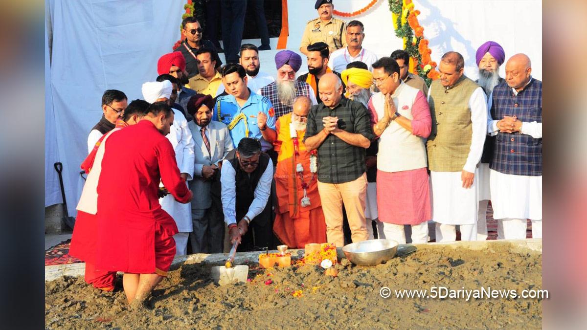 Gulab Chand Kataria, Governor of Punjab, Punjab Governor, Punjab Raj Bhavan, Kultar Singh Sandhwan, Aman Arora, Gurmeet Singh Khudian, Manish Sisodia, Shri Devi Talab Mandir, Jalandhar