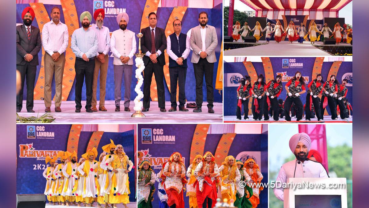 CGC Landran, Landran, Chandigarh Group Of Colleges, Satnam Singh Sandhu, Rashpal Singh Dhaliwal