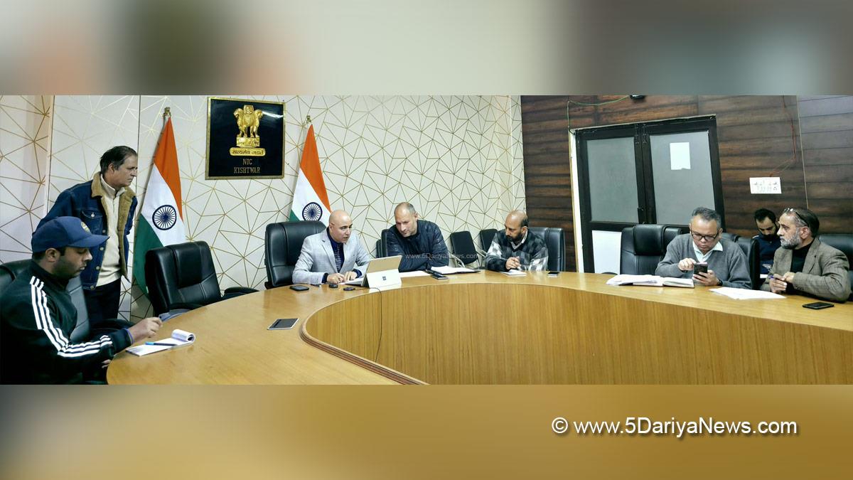 Pankaj Kumar Sharma, Kishtwar, DC Kishtwar, Deputy Commissioner Kishtwar, Kashmir, Jammu And Kashmir, Jammu, District Administration Kishtwar, Pradhan Mantri Jeevan Jyoti Bima Yojana, PMJJBY, Pradhan Mantri Suraksha Bima Yojana, PMSBY