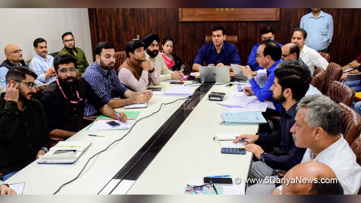 Rakesh Minhas, Dr Rakesh Minhas, DC Jammu, Jammu, Deputy Commissioner Jammu, Kashmir, Jammu And Kashmir, District Administration Jammu