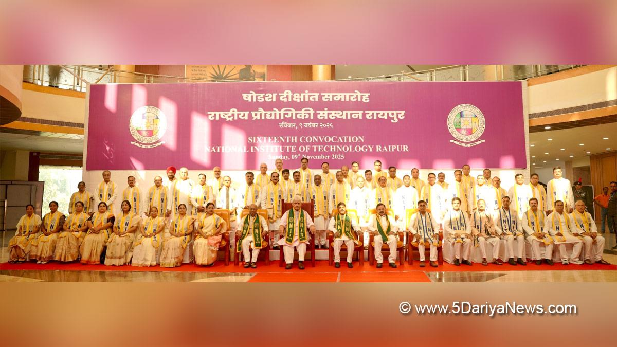 Manoj Sinha, Lieutenant Governor JK, Raj Bhavan, Jammu, Srinagar, Kashmir, Jammu And Kashmir, National Institute of Technology, NIT, National Institute of Technology Raipur, NIT Raipur