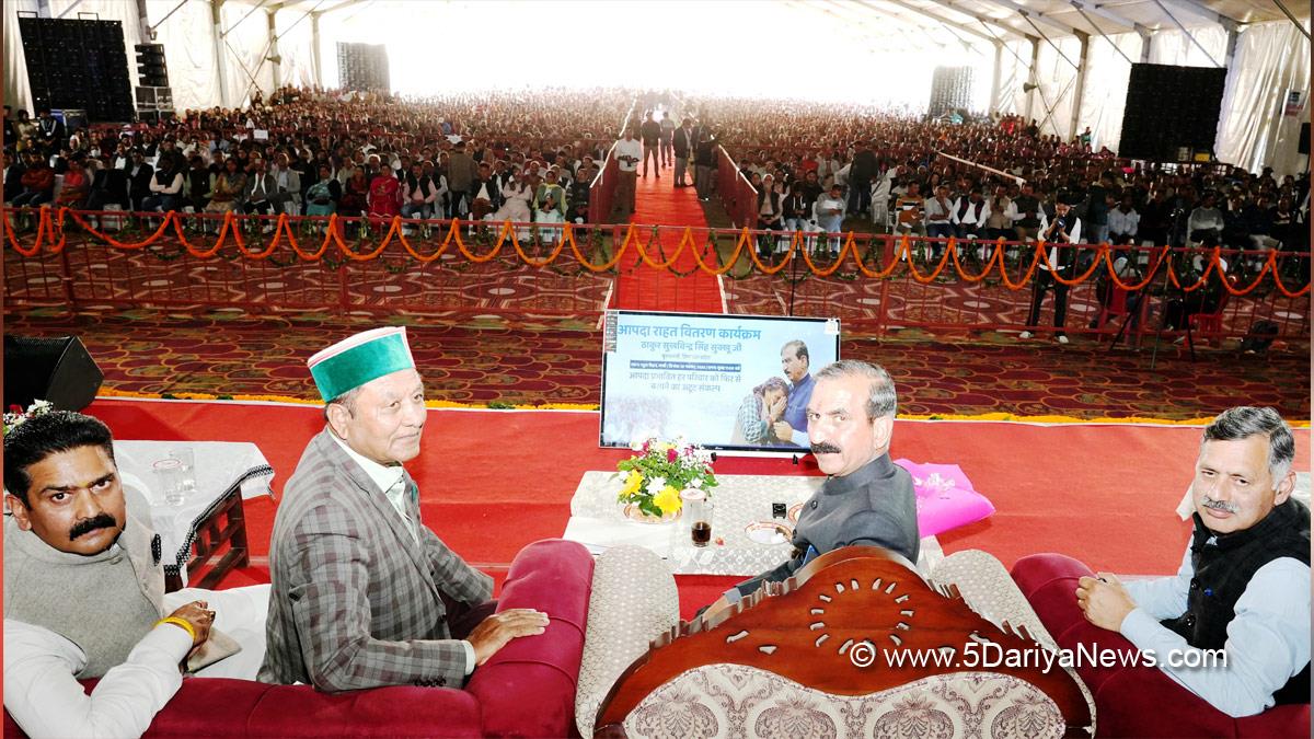 Sukhvinder Singh Sukhu, Thakur Sukhvinder Singh Sukhu, Himachal Pradesh, Himachal, Congress, Indian National Congress, Himachal Congress, Shimla, Chief Minister of Himachal Pradesh, Jagat Singh Negi, Rajesh Dharmani