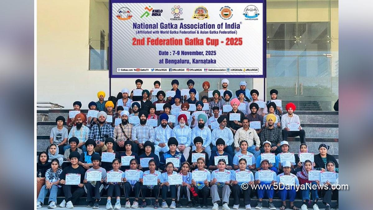 Gatka, 2nd Federation Gatka Cup 2025, Harjeet Singh Grewal, National Gatka Association of India, NGAI