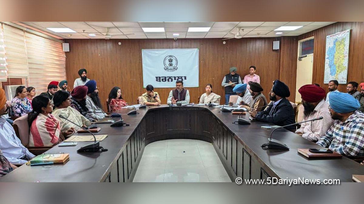 T Benith, DC Barnala, Deputy Commissioner Barnala, Barnala