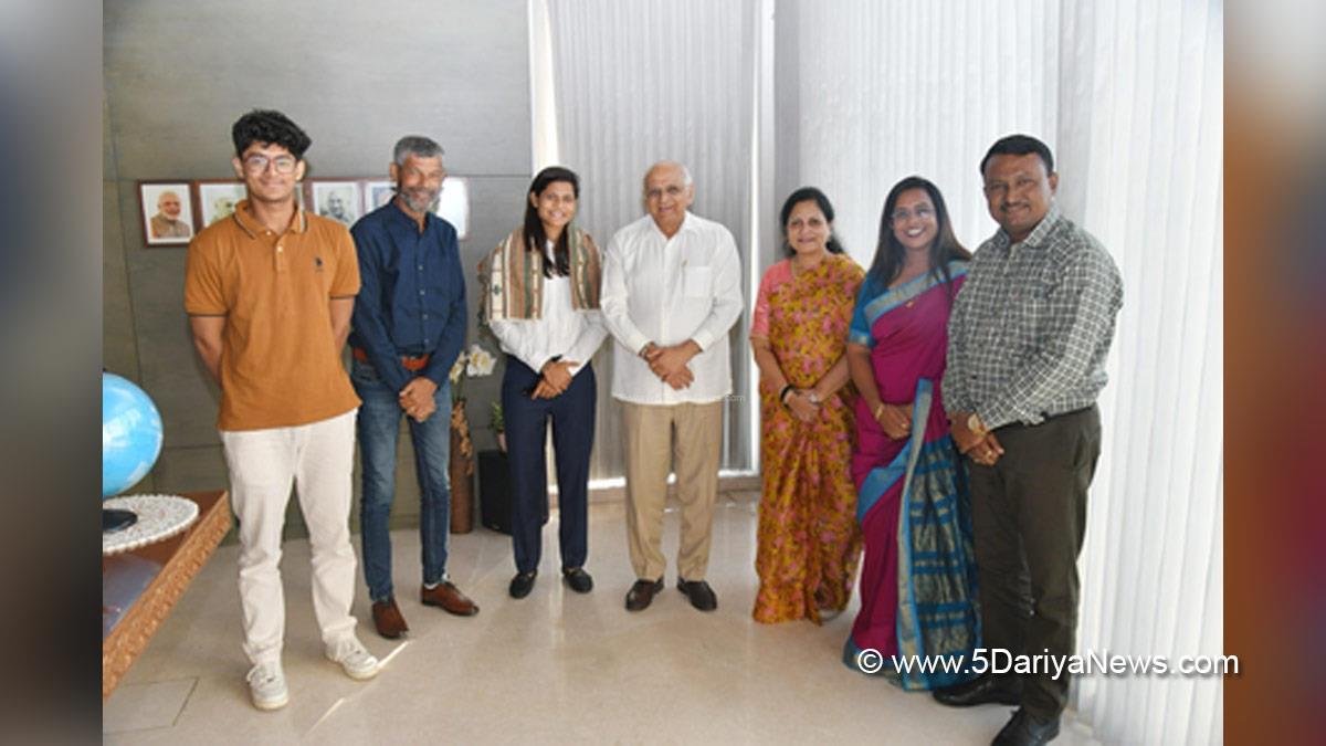 Bhupendra Patel, Bhupendrabhai Rajnikantbhai Patel, Chief Minister of Gujarat, BJP, Bharatiya Janata Party, Gandhinagar, Gujarat, Radha Yadav