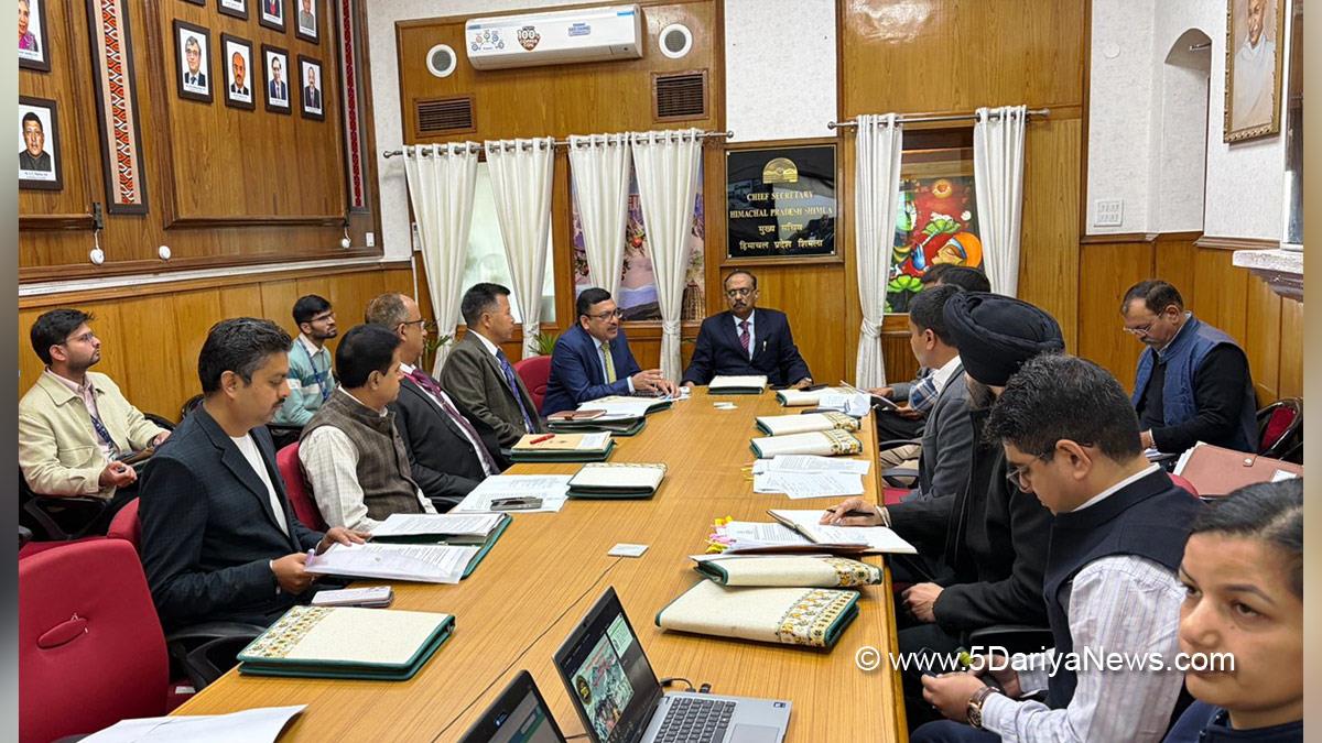 Chief Secretary Himachal Pradesh, Sanjay Gupta, Himachal Pradesh, Shimla, Chief Secretary Himachal