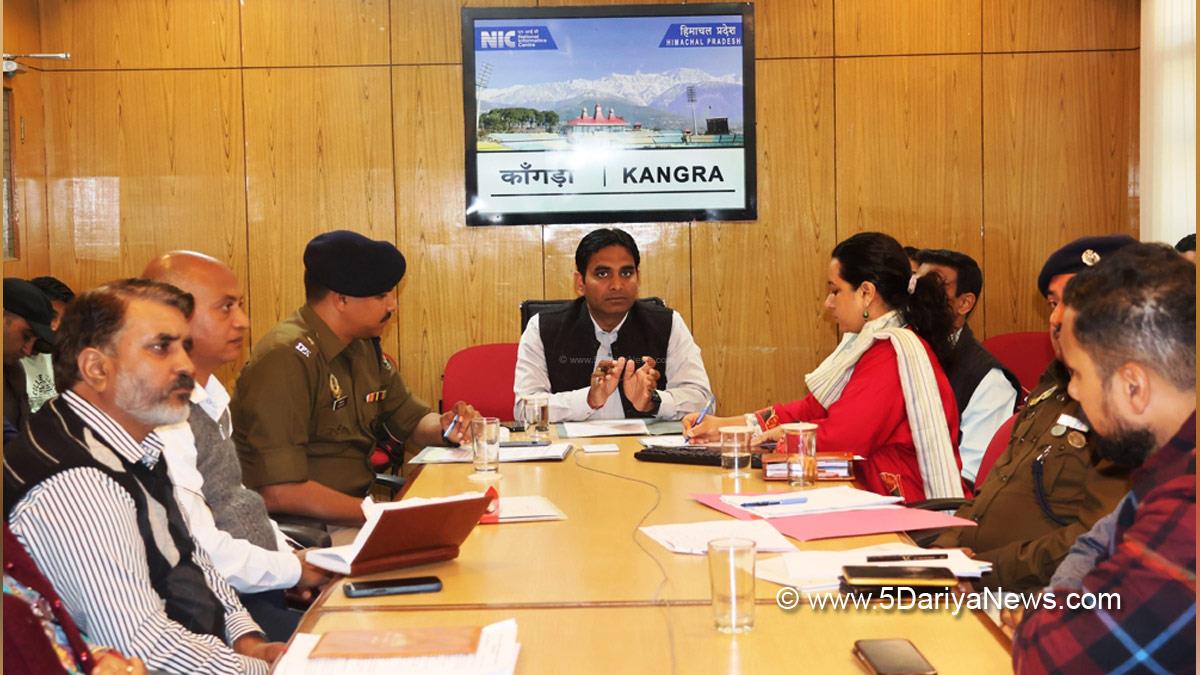 Hemraj Bairwa, Himachal Admin, Deputy Commissioner Kangra, Himachal Pradesh, DC Kangra