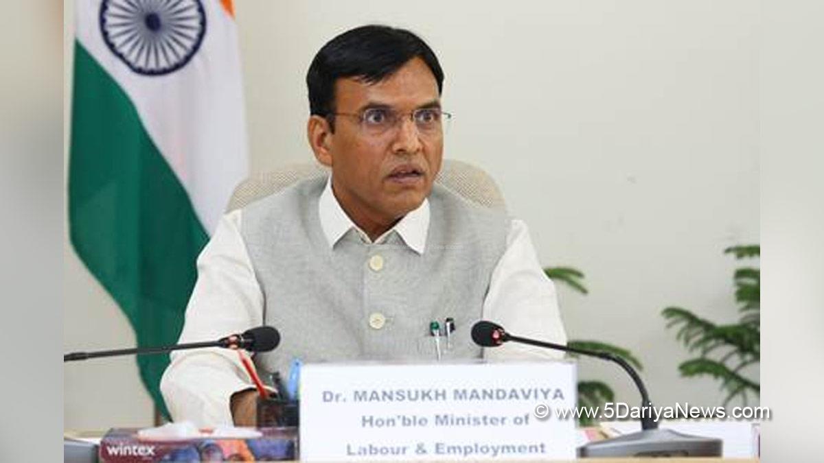 Mansukh Mandaviya, Dr Mansukh Mandaviya, BJP, Bharatiya Janata Party, Shram Shakti Niti 2025