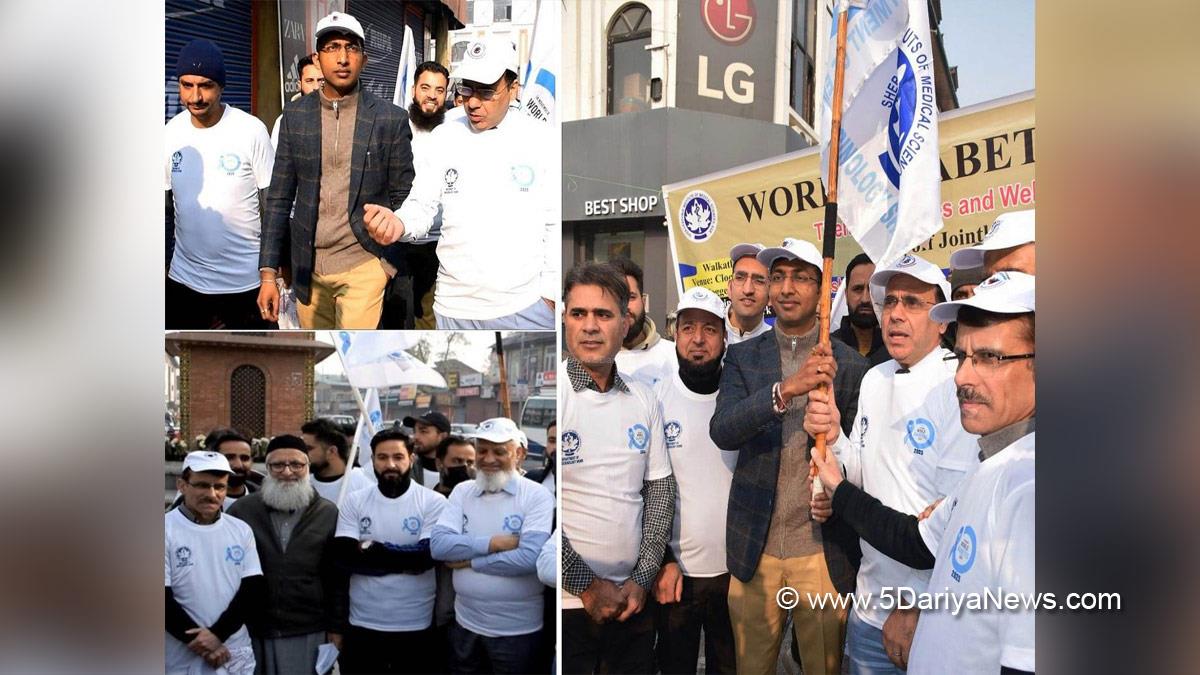Anshul Garg, Divisional Commissioner Kashmir, Srinagar, Jammu, Kashmir, Jammu And Kashmir, District Administration Srinagar, World Diabetes Day