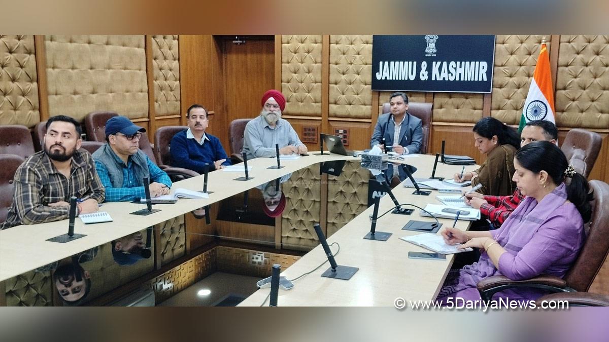 Piyush Singla, Dr Piyush Singla, Secretary ITD, Information Technology Department, ITD, Srinagar, Kashmir, Jammu And Kashmir, Jammu