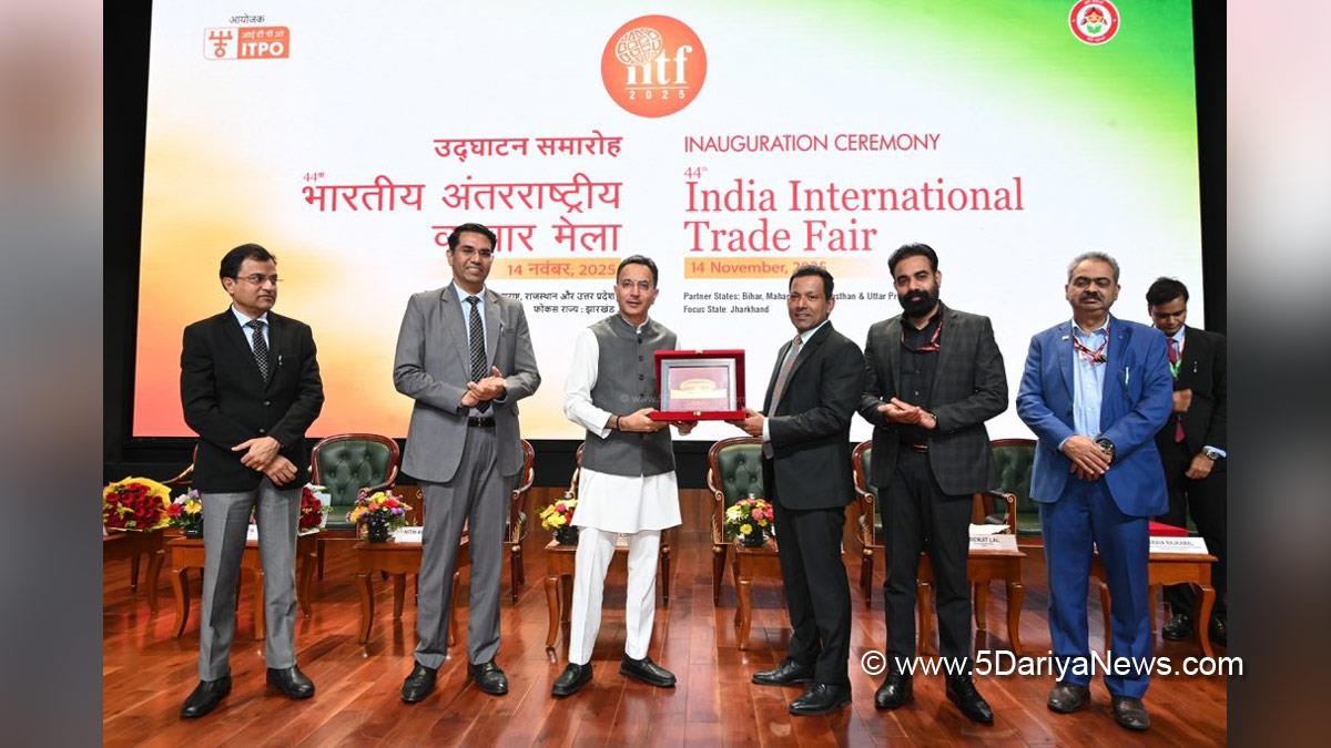 Jitin Prasada, Bharatiya Janata Party, BJP, India International Trade Fair 2025, IITF 2025, 44th India International Trade Fair 2025