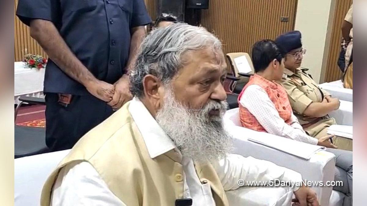 Anil Vij, Haryana, Ambala, Bharatiya Janata Party, BJP, BJP Haryana