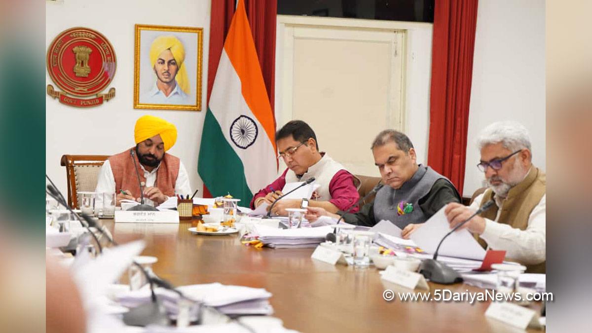 Bhagwant Mann, Bhagwant Singh Mann, AAP, Aam Aadmi Party, Aam Aadmi Party Punjab, AAP Punjab, Government of Punjab, Punjab Government, Punjab, Chief Minister Of Punjab, Cabinet Decision Punjab